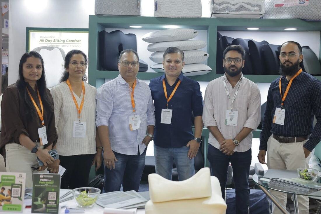 Exhibitor team at their stand